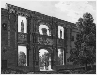 Arc de Gaillon, Musée des Monuments Français, Paris, illustration de 